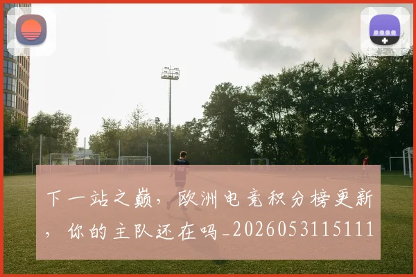 下一站之巅,欧洲电竞积分榜更新,你的主队还在吗_20260531151119